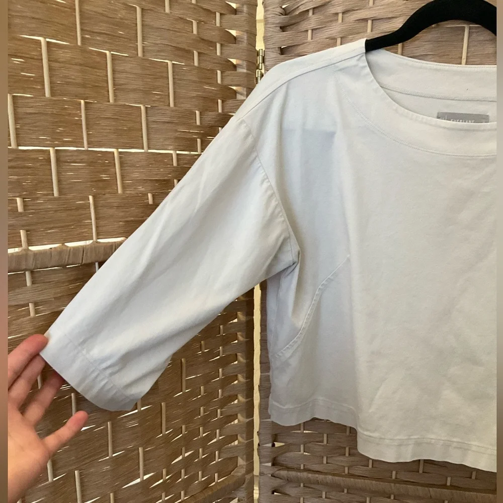 Everlane Women's Crewneck Boxy Top - Picture 3 of 7